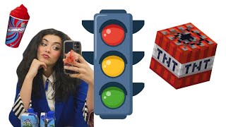 2025 DIY TRAFFIC LIGHTS SLIME TUTORIAL WITH SARA, SLURPEE, FAKE TNT, AND LOVEEE
