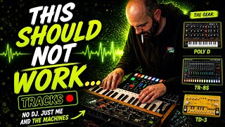 TRACKS 🔴 Techno at Full Speed, Played Live 150 BPM #alextrose