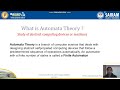 Automata Theory: Lecture 1 - Introduction