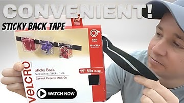I Use It Everywhere! - Velcro Sticky Back Tape Review | Link in Description 👇