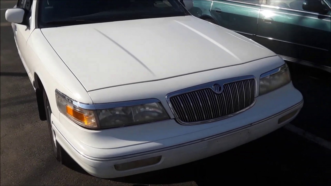 Mercury Grand Marque / Ford Crown Victoria Paint Code Location YouTube