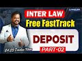 📚 FREE Fasttrack Deposit 2 | CA Inter Law | Sep 25| #cainterlaw #cainterfastrack