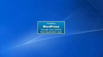 How to Install WordPress