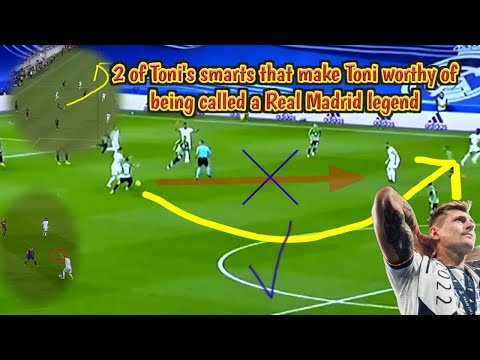 Proof That Toni Kroos is a Real Madrid legend, his brain is similar Kevin De Bruyne - Thankyou Toni