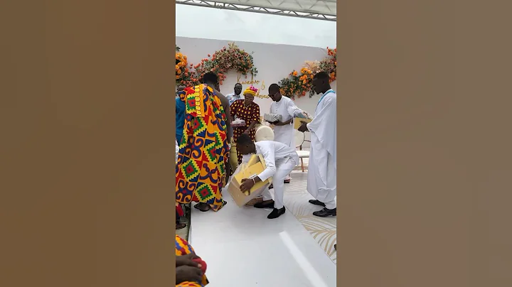 The Bride Wedding Gifts Ghanaian Traditional Marriage #wedding #ghana #marriage #tiktok #shorts