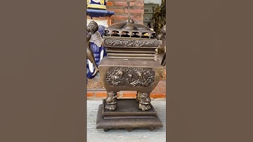 Đỉnh công giáo #đồcổ #phongthuy #đồđồngxưa