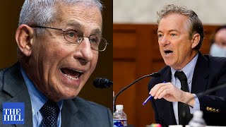 Fauci and Rand Paul clash over SUPER VIRUS CONSPIRACY