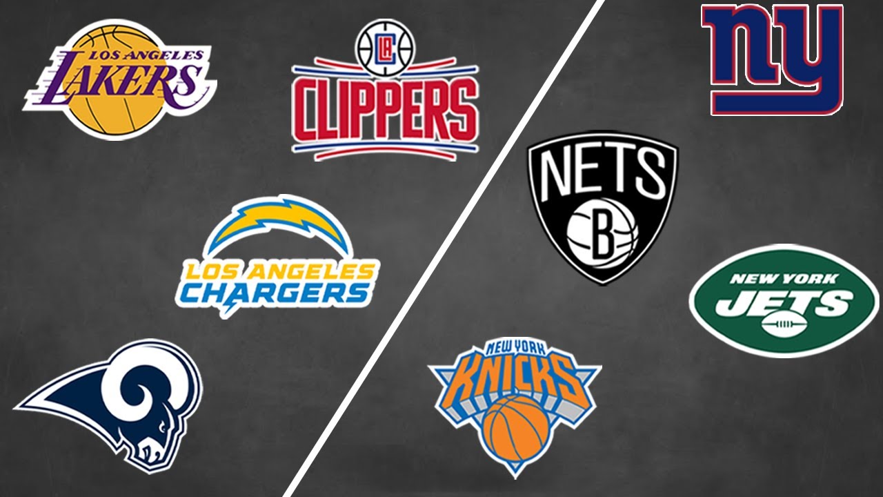 Why Ny And La Have Two Teams In The Nba  Nfl