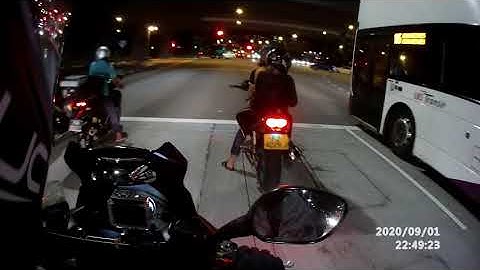 20200901 I accidentally interrupt a Biker Gang