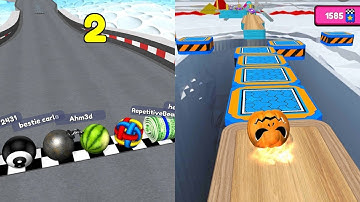 Going Balls - Super Speedrun Gameplay level 1095, Funny Fails and Impossible tricks