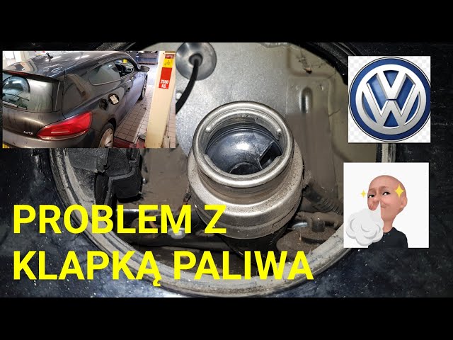 VW SCIROCCO WYMIANA SILNICZKA KLAPKI PALIWA - YouTube