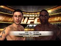 UFC Undisputed 2010 Gameplay Karo Parisyan vs Anthony Johnson