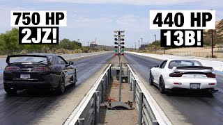 Supra Vs RX-7 Face-off! WINNER WILL HAVE YOU SHOCKED