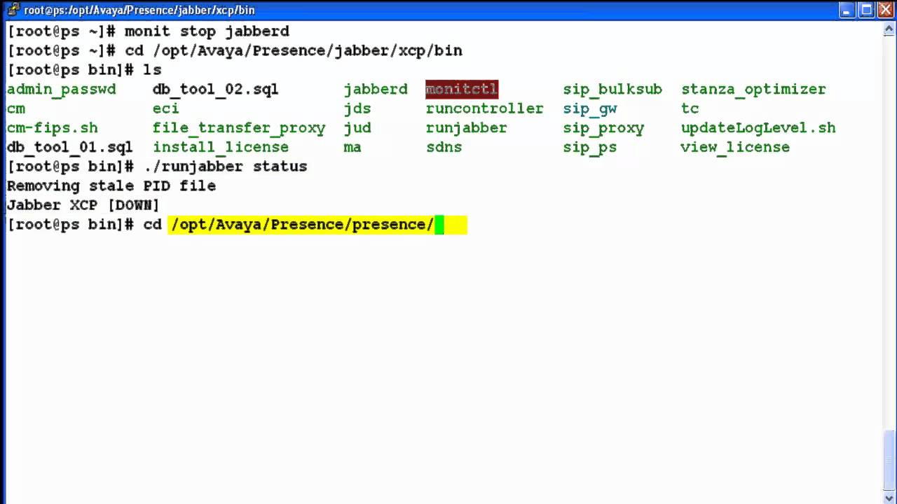 How to use the backup.sh tool in Avaya Presence Services YouTube
