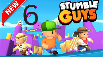 Stumble Guy‪s‬ - Gameplay Walkthrough Part 6 - Rush Hour Endless (iOS, Android)