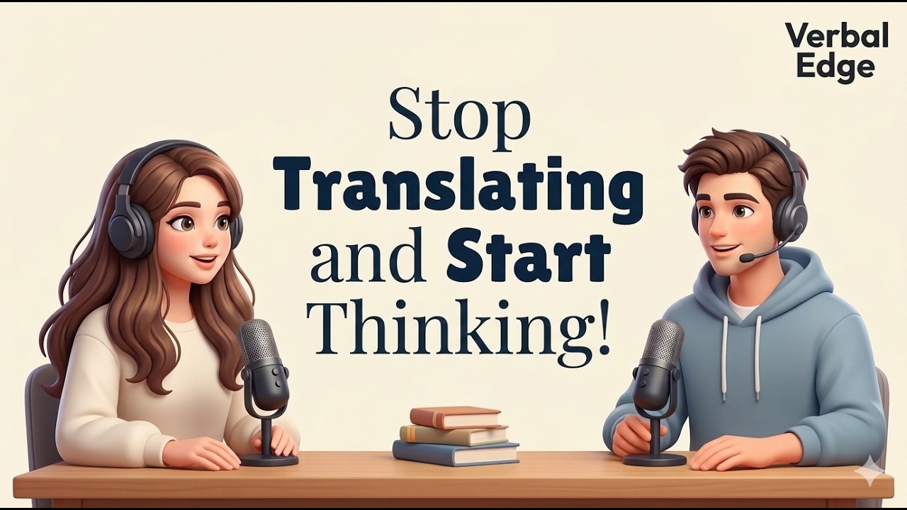 English Podcast for Easy English Conversation | Stop Translating and Start Thinking!