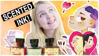 DRAWING with SCENTED INK !?