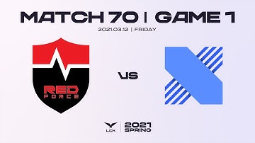 NS vs. DRX | Highlights Match 70 Game 1 | 2021 LCK Spring Split