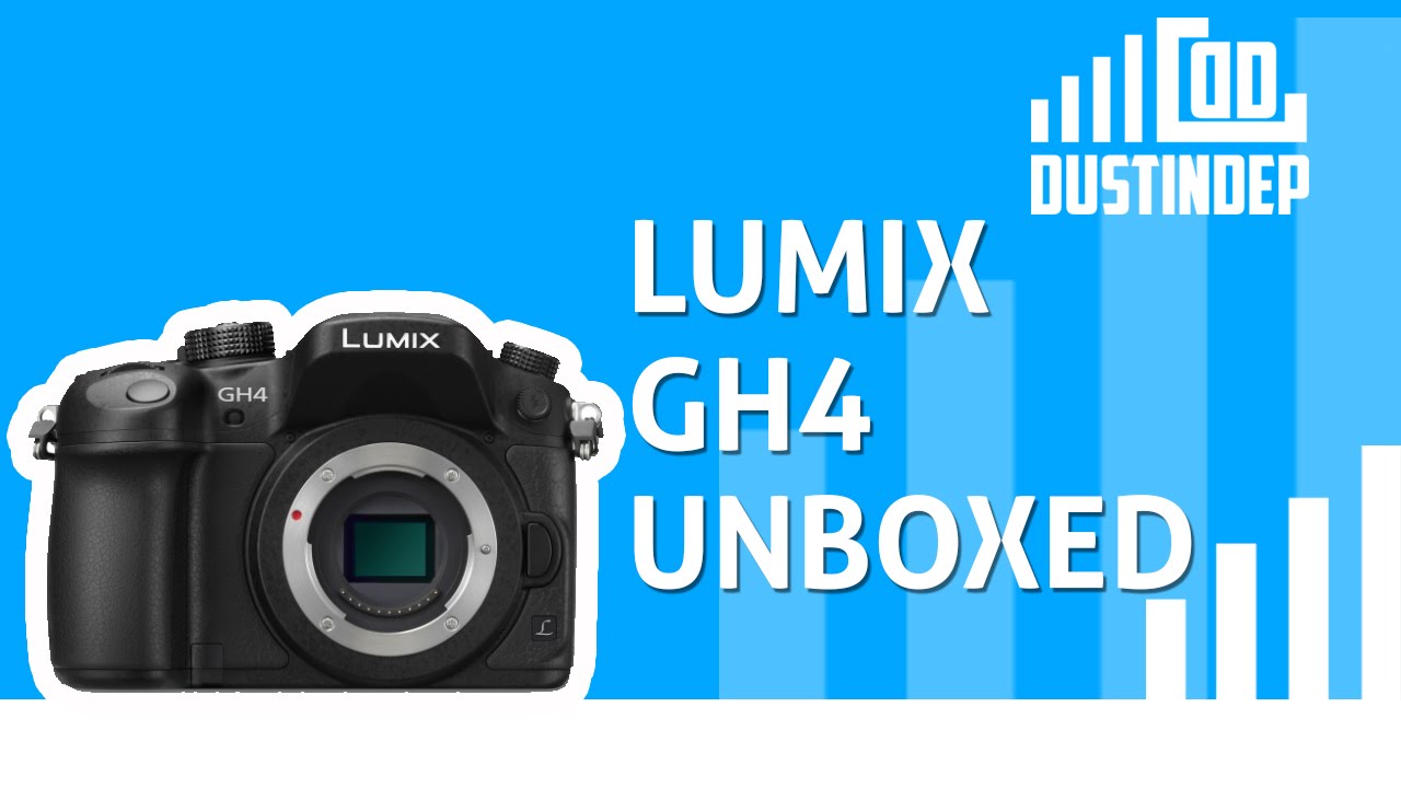 Lumix GH4 Unboxing-- My all new youtube Camera!