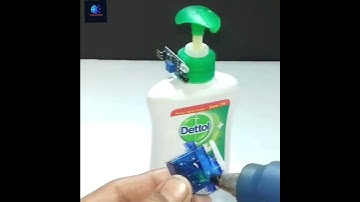 DIY automatic soap dispenser. #shorts #ytshorts #diy
