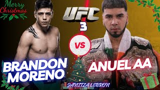 Brandon Moreno VS Anuel AA UFC 3 "Christmas Especial "🎄🎁