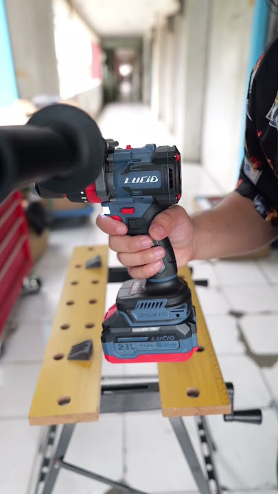 BOR CORDLESS LUCID LX-80 160Nm! RPM Tinggi, Anti Kickback, Bongkar-Bongkar Sampai Puas!
