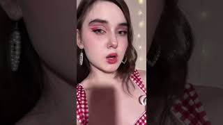I’m backkk😝What do you think  🍓Tutorial   Strawberry makeup #douyinmakeup #kbeauty #xiaohongshu #g