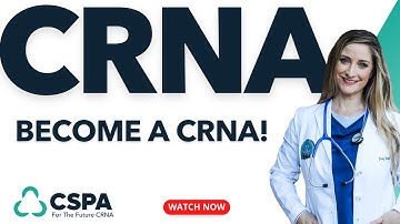 ⭐Are You Dreaming of Becoming a CRNA? Make Your Dream A Reality w/ CSPA! #crna #crnaschool #icunurse