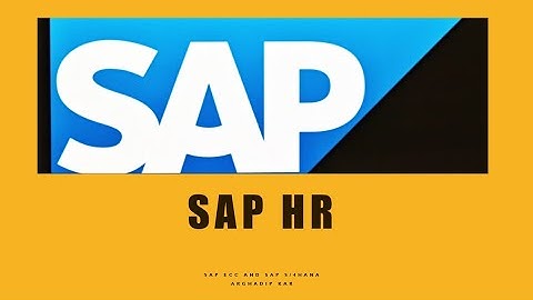 SAP HR Infotypes