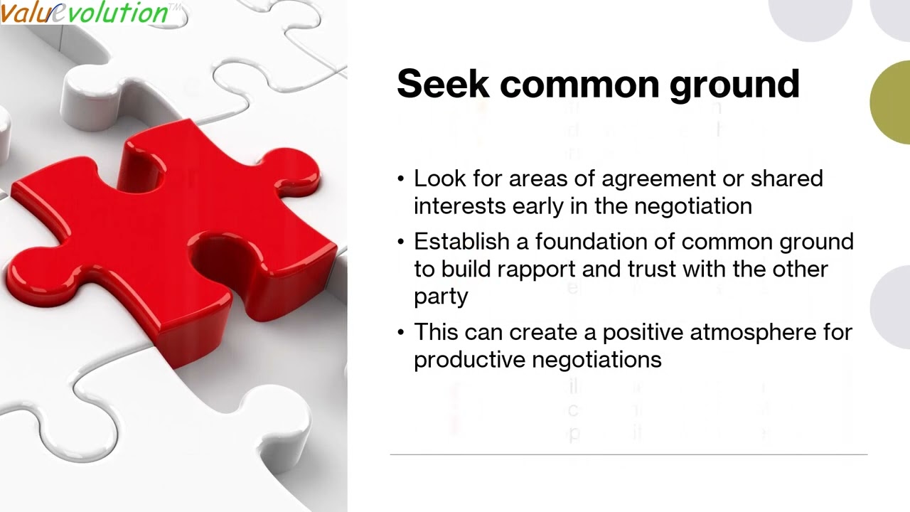 Grow Negotiating Skills