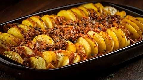 ⚠️Just add ground beef to your potatoes! Easy dinner recipe