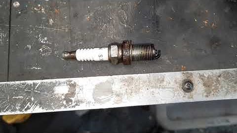 How to remove a broken spark plug from a cylinder head engine.