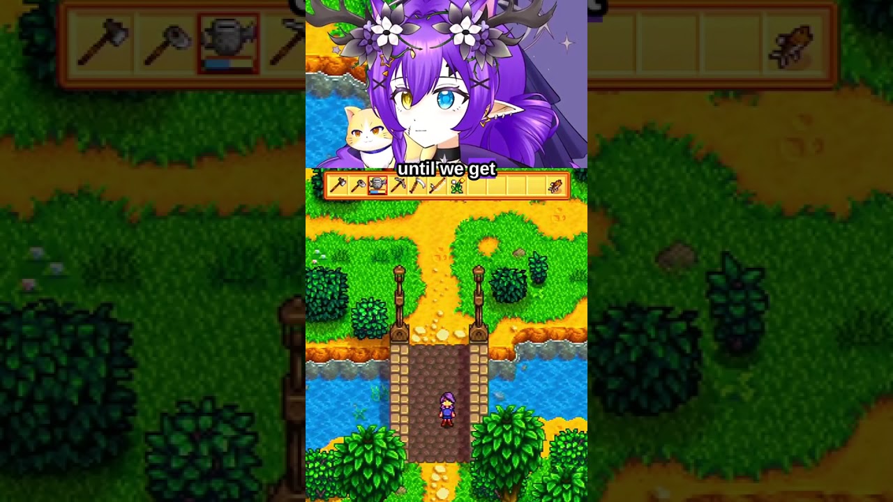 Stardew Valley: A Beach Visit Turns Into an Elliott Encounter