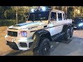 Ceci est la voiture du diable  gmk001 et le g6x6 mansory