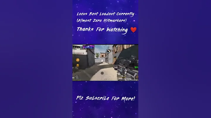 COD Mobile Locus best loadout currently #Shorts #youtubeshorts #codm #codmobile #locus #loadout