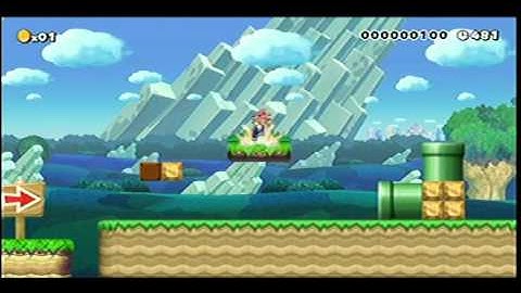 Super Mario Maker - Custom textures test 1