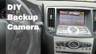 Infiniti G35 G37 - Diy Back Up Camera