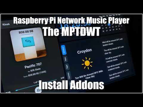 Raspberry Pi Network Music Player The MPTDWT Install Addons