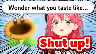 Highlights: Miko Reacts to ”Diss Flower” (Talking Flower) from Mario Wonder【ENG Sub / hololive】