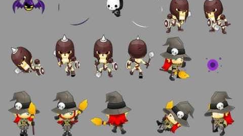 The Witch - Top Down Game Sprites