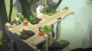Lara Croft GO The Maze of Snakes 1 The swamp of Fangs
