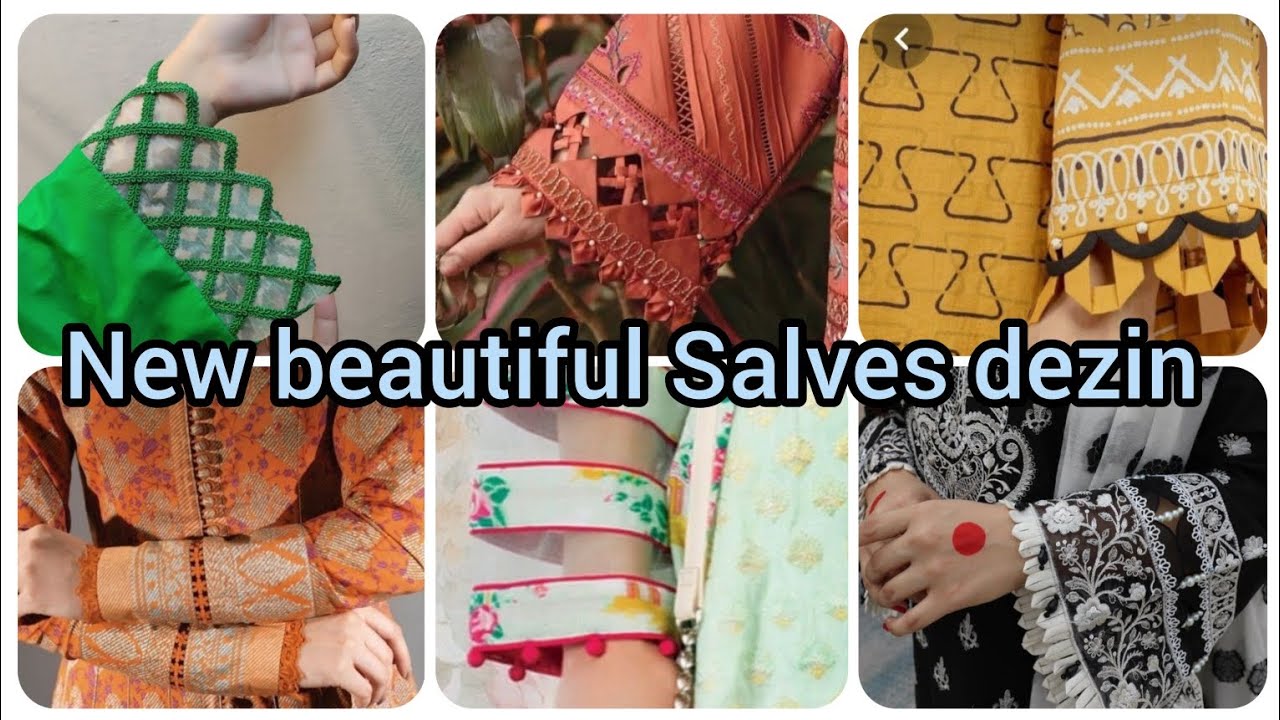 New beautiful salves dezin #viralvideo #dressdesingn #fashionndesigns 