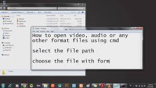 How to open video or audio using cmd screenshot 2