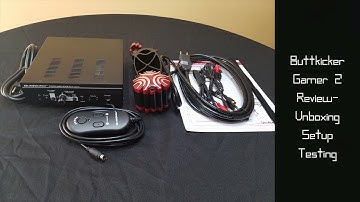 The Buttkicker Gamer 2 Unboxing, Setup and Testing