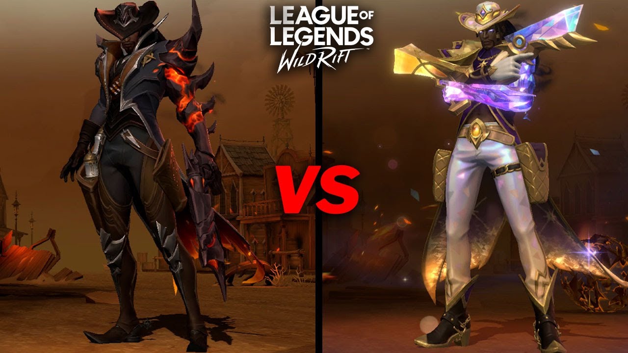 Prestige High Noon Lucian : Skin Comparison | Wildrift Prestige High Noon Lucian : Skin Comparison | Wildrift
