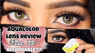 Aquacolor Contact lens Review | Affordable Lens | Be you and Beauty screenshot 1