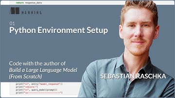 🔧  Live Coding with Sebastian Raschka: Python Environment Setup for Building LLMs