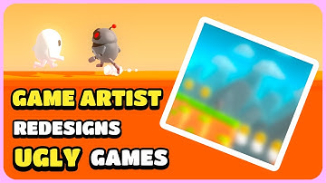 Game artist redesigns UGLY GAMES!