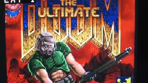 Doom running on my A1200 (Blizzard 1230MkIV)