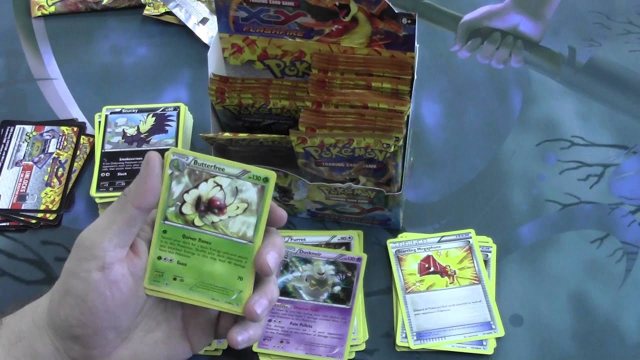 Pokémon XY Flashfire Unboxing